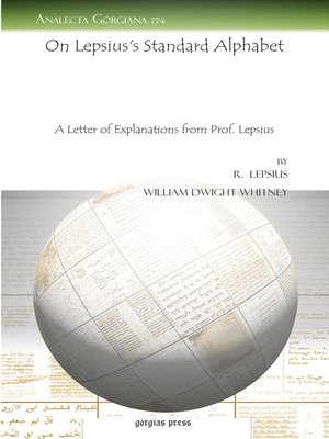 cover image of On Lepsius's Standard Alphabet